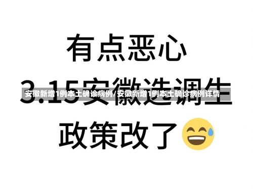 安徽新增1例本土确诊病例/安徽新增1例本土确诊病例详情-第2张图片