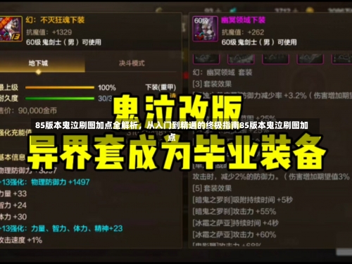 85版本鬼泣刷图加点全解析，从入门到精通的终极指南85版本鬼泣刷图加点-第3张图片