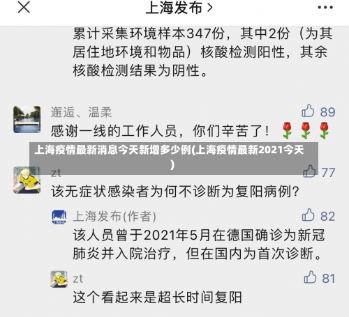 上海疫情最新消息今天新增多少例(上海疫情最新2021今天)-第3张图片