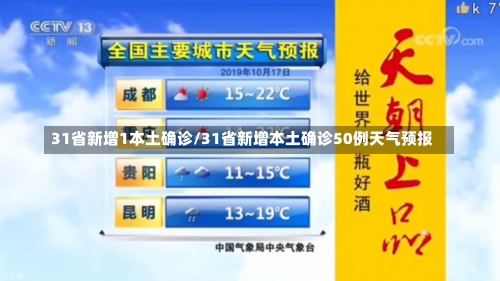 31省新增1本土确诊/31省新增本土确诊50例天气预报-第1张图片