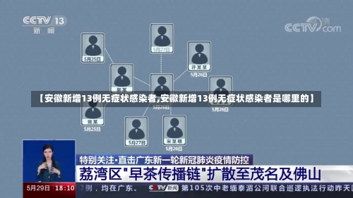 【安徽新增13例无症状感染者,安徽新增13例无症状感染者是哪里的】-第1张图片