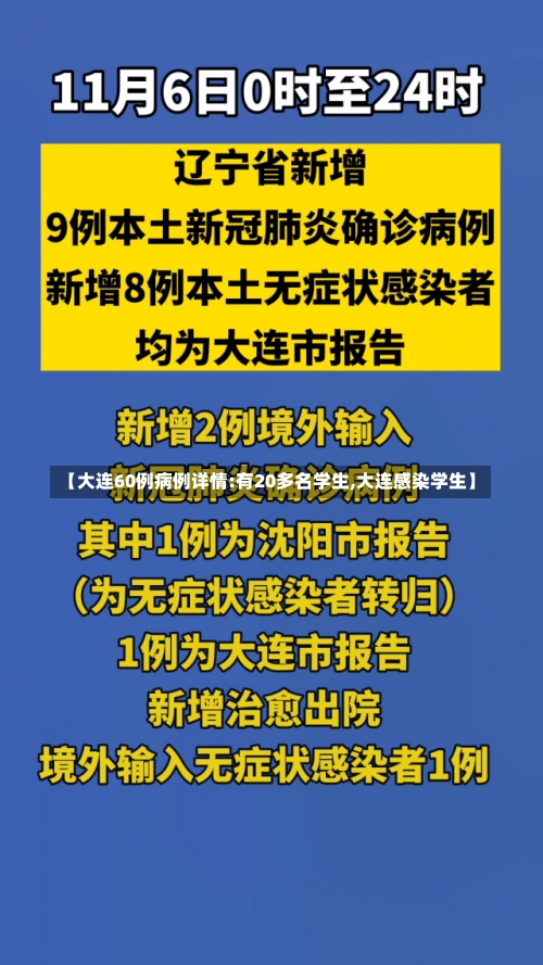 【大连60例病例详情:有20多名学生,大连感染学生】-第1张图片